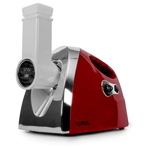 Мясорубка VAIL VL-5402 красная (кухонный комбайн)